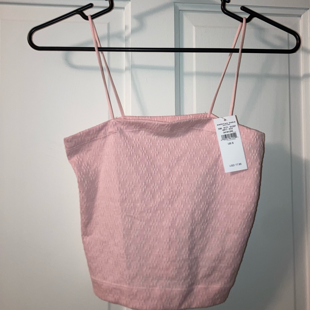 Pink American Eagle Tank